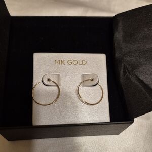 14k Never Ending Hoops